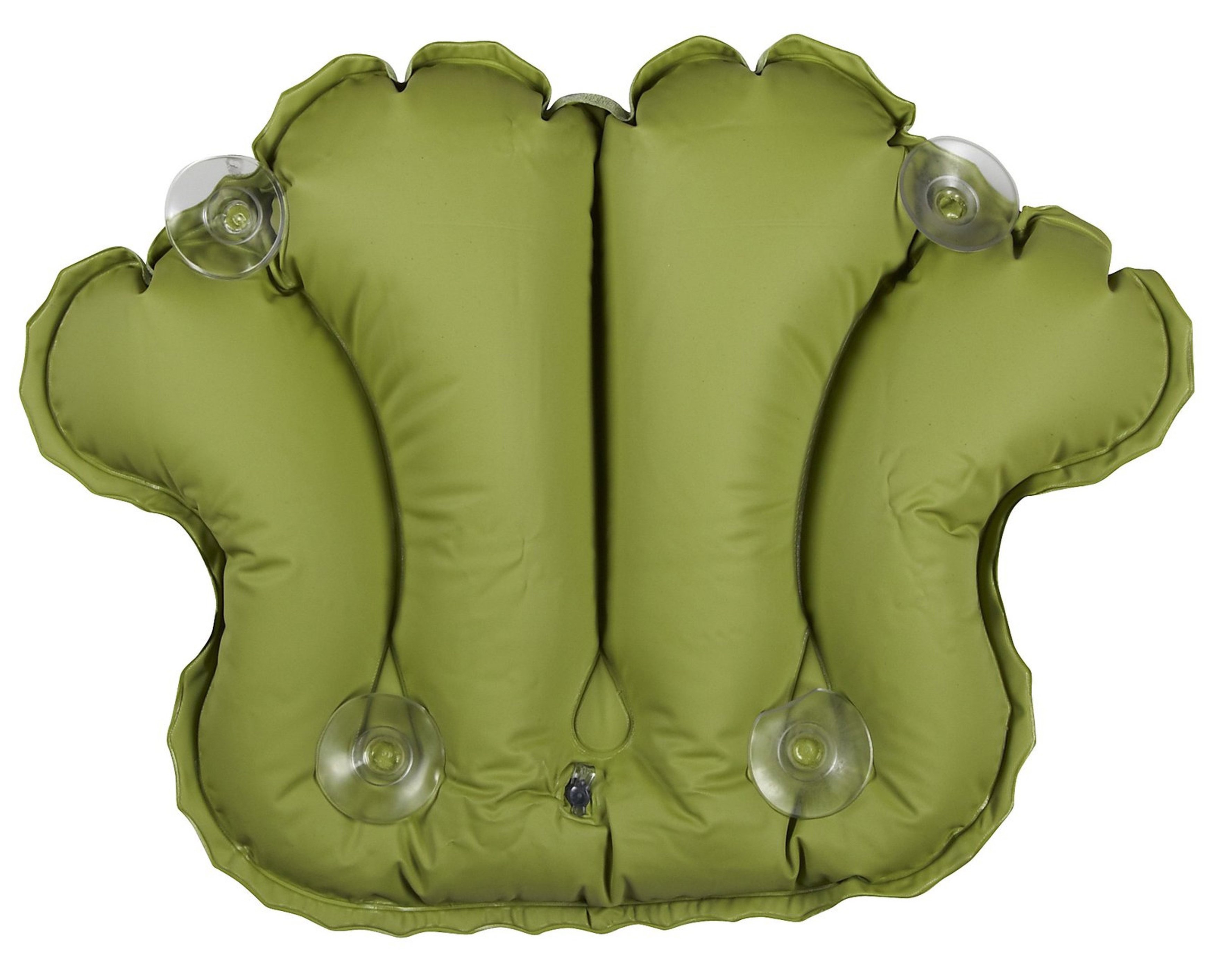 Terry Bath Pillow Inflatable bath pillow with suction cups eBay