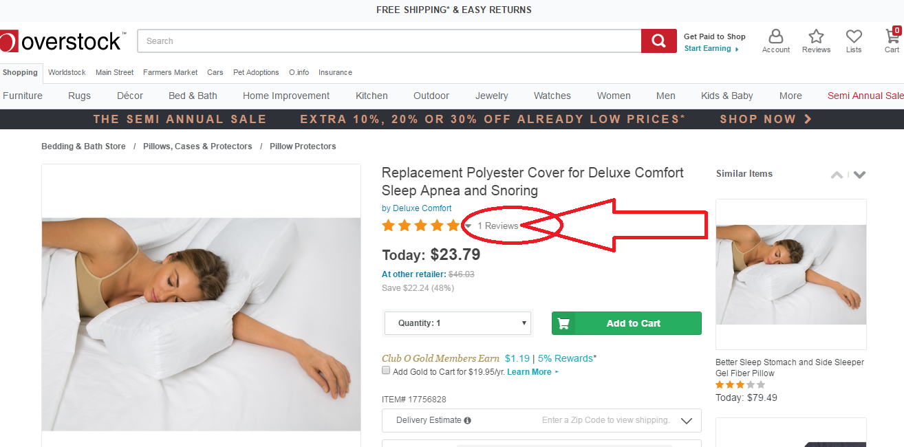 Submit review step 1