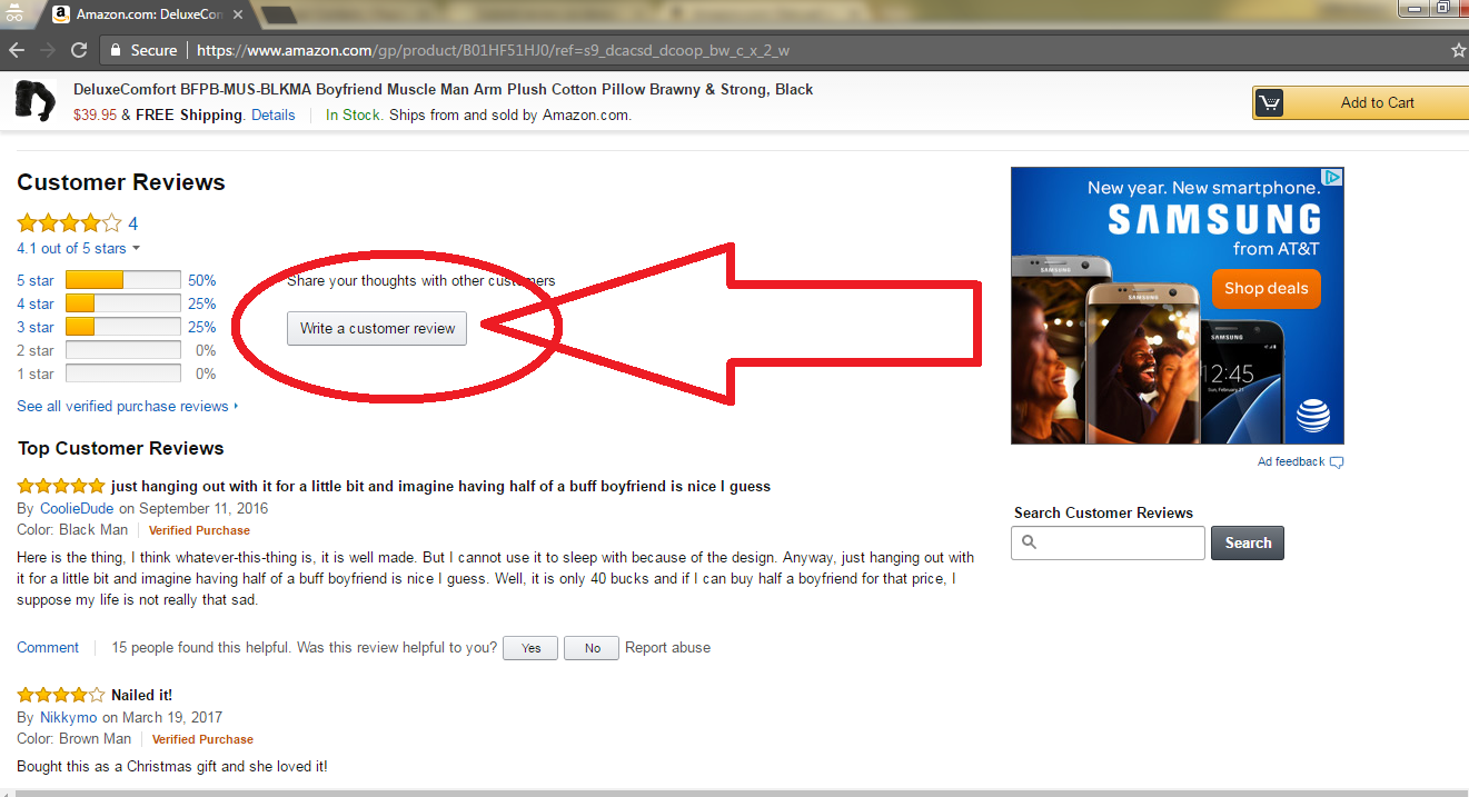Submit review step 2