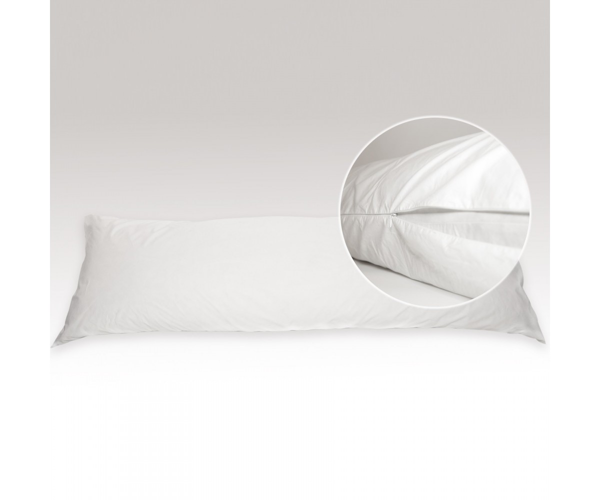 Down Etc. 100 White Cotton Pillow Protector