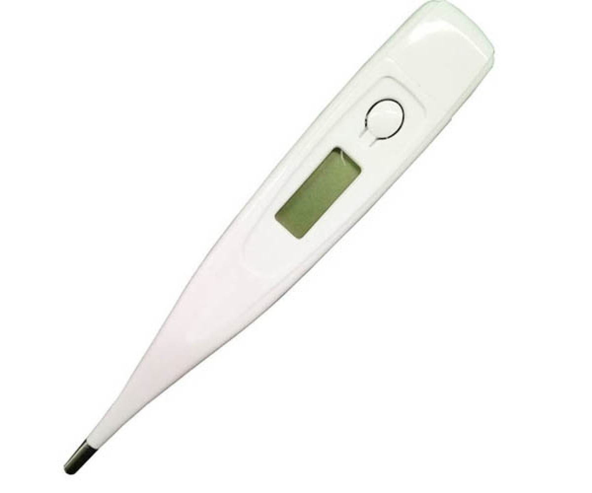 Electronic Digital Thermometer 60 Second, Rigid