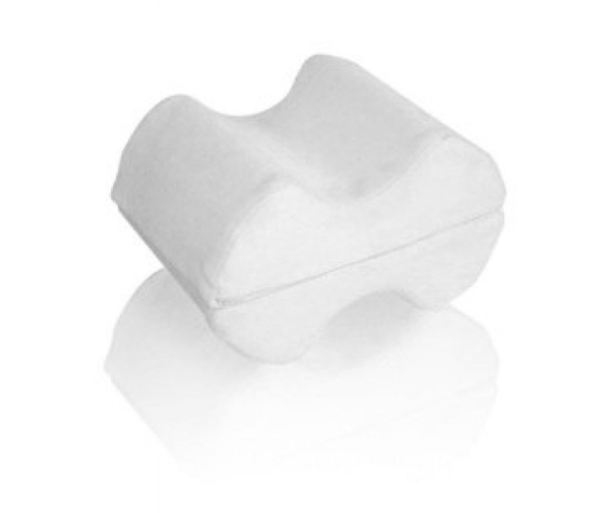 Leg Wedge Pillow - Memory Foam Contour Leg Pillow that  relieves leg cramps. Knee Pillow