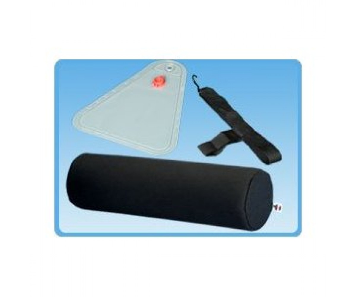 Foam Roll Traction System With Adjustable Weight Bag