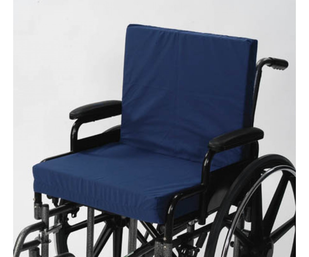Convoluted Wheelchair Cushion With Back & Seat