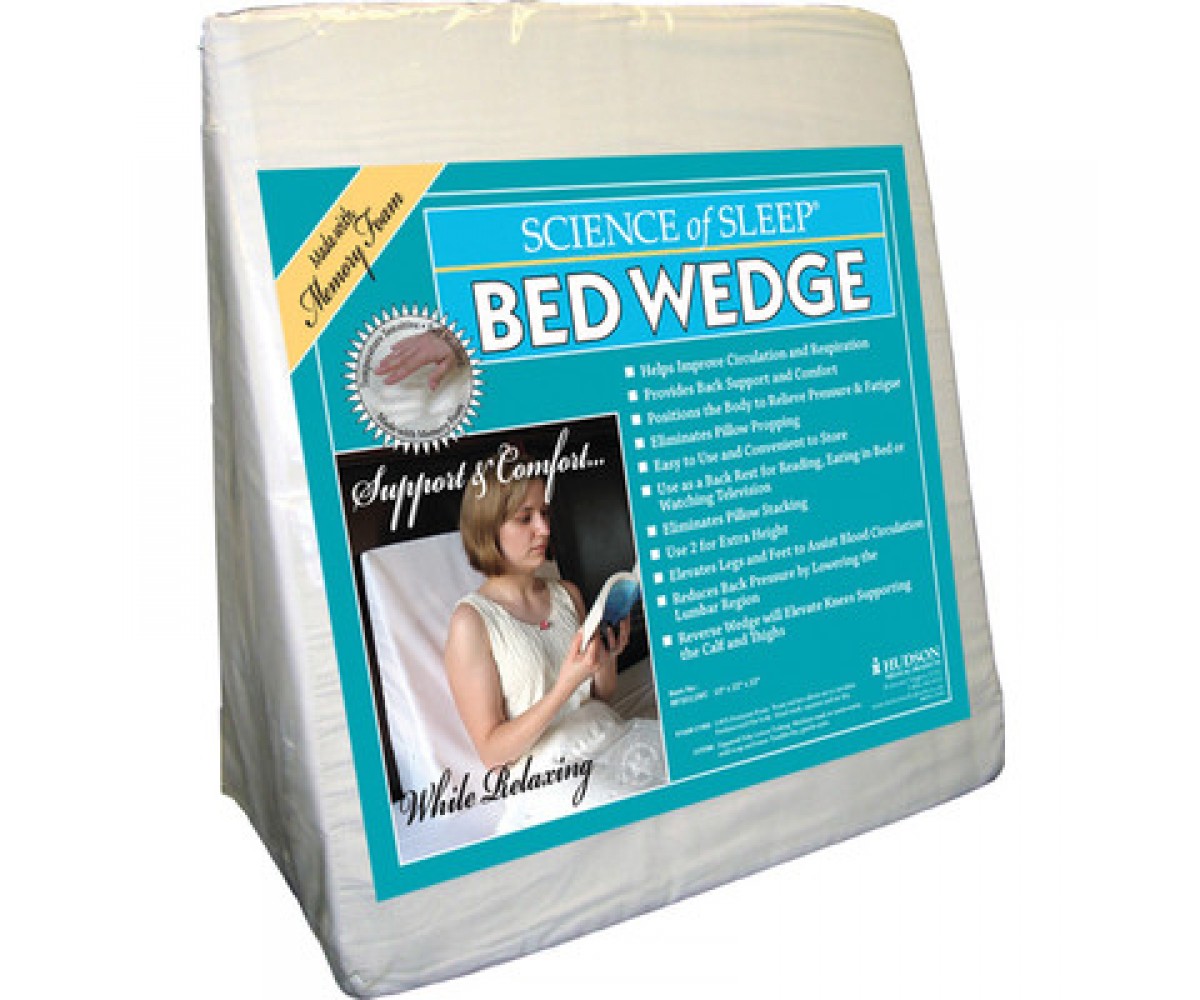 Memory Foam Bed Wedge Pillow