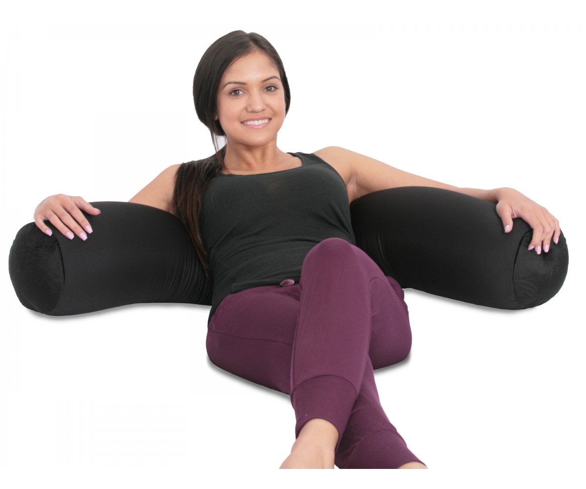 Microbead Body Pillow Black