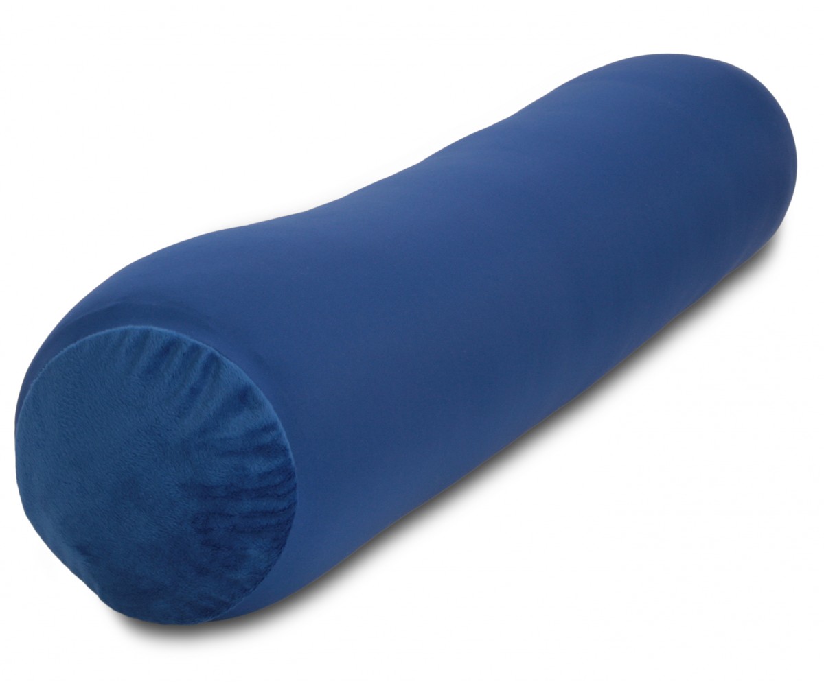 DARK BLUE COVER ONLY -For the Microbead Body Pillow - 