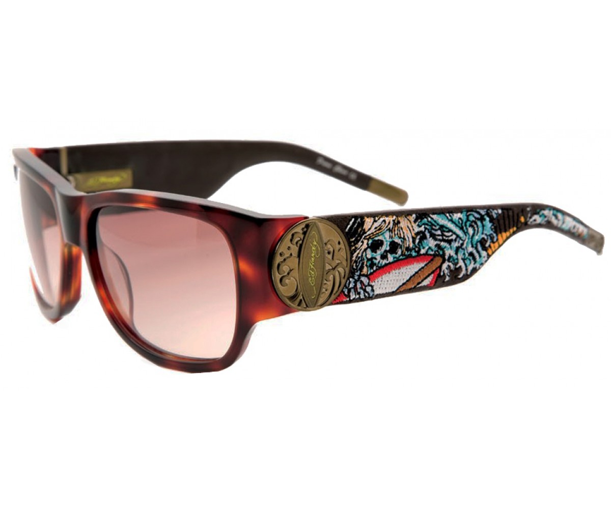 EHS-040 Surf or Die Sunglasses - Tortoise