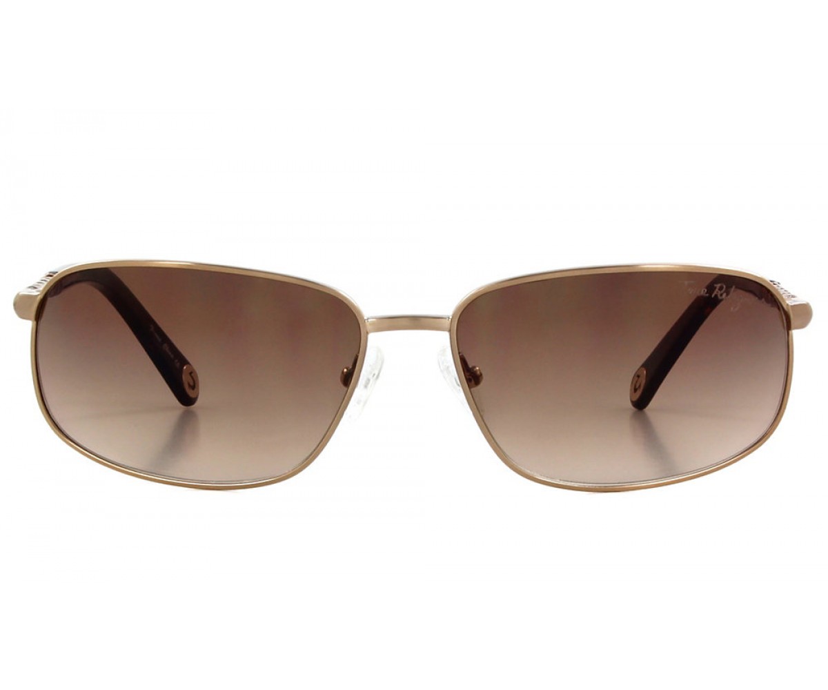 True Religion RILEY Sunglasses Matte Gold