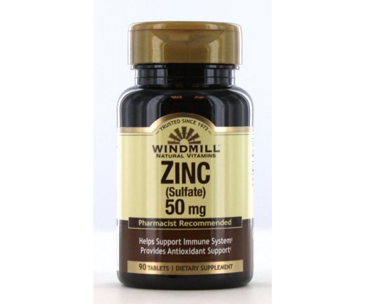 Zinc As Sulfate 50 Mg Tablets