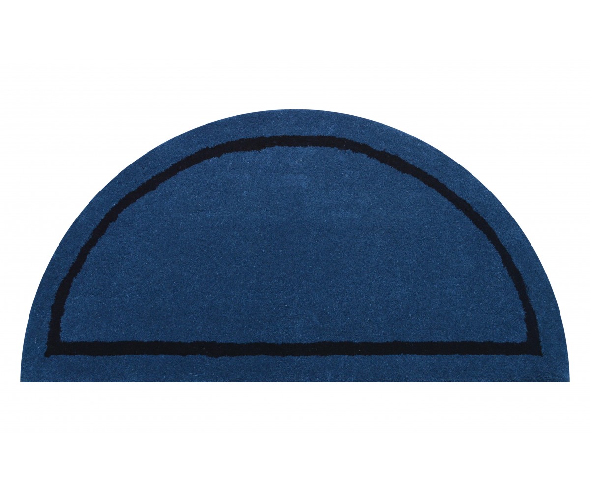 Deluxe Comfort Henley Wool Rug Round and Half