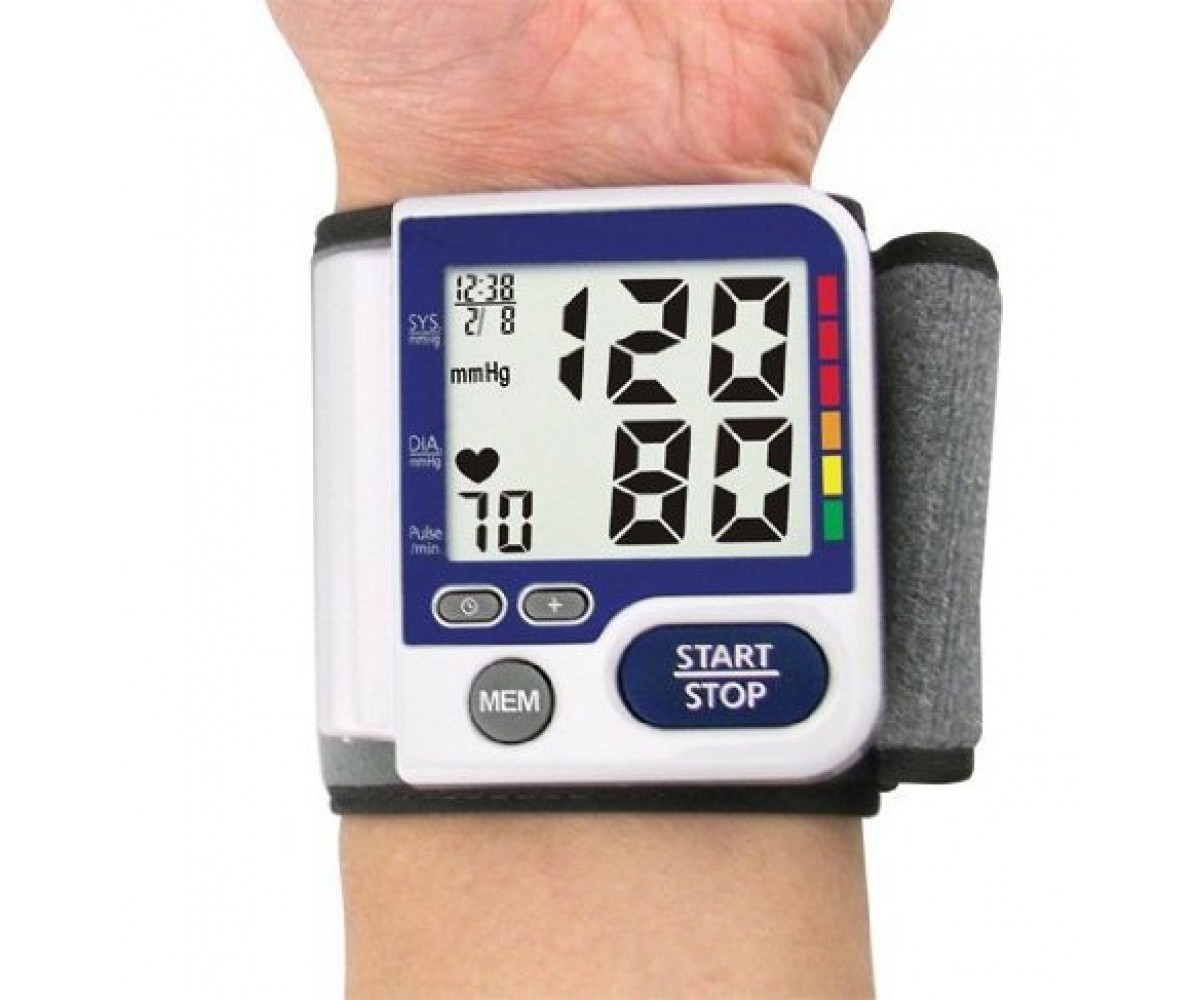wristech blood pressure monitor