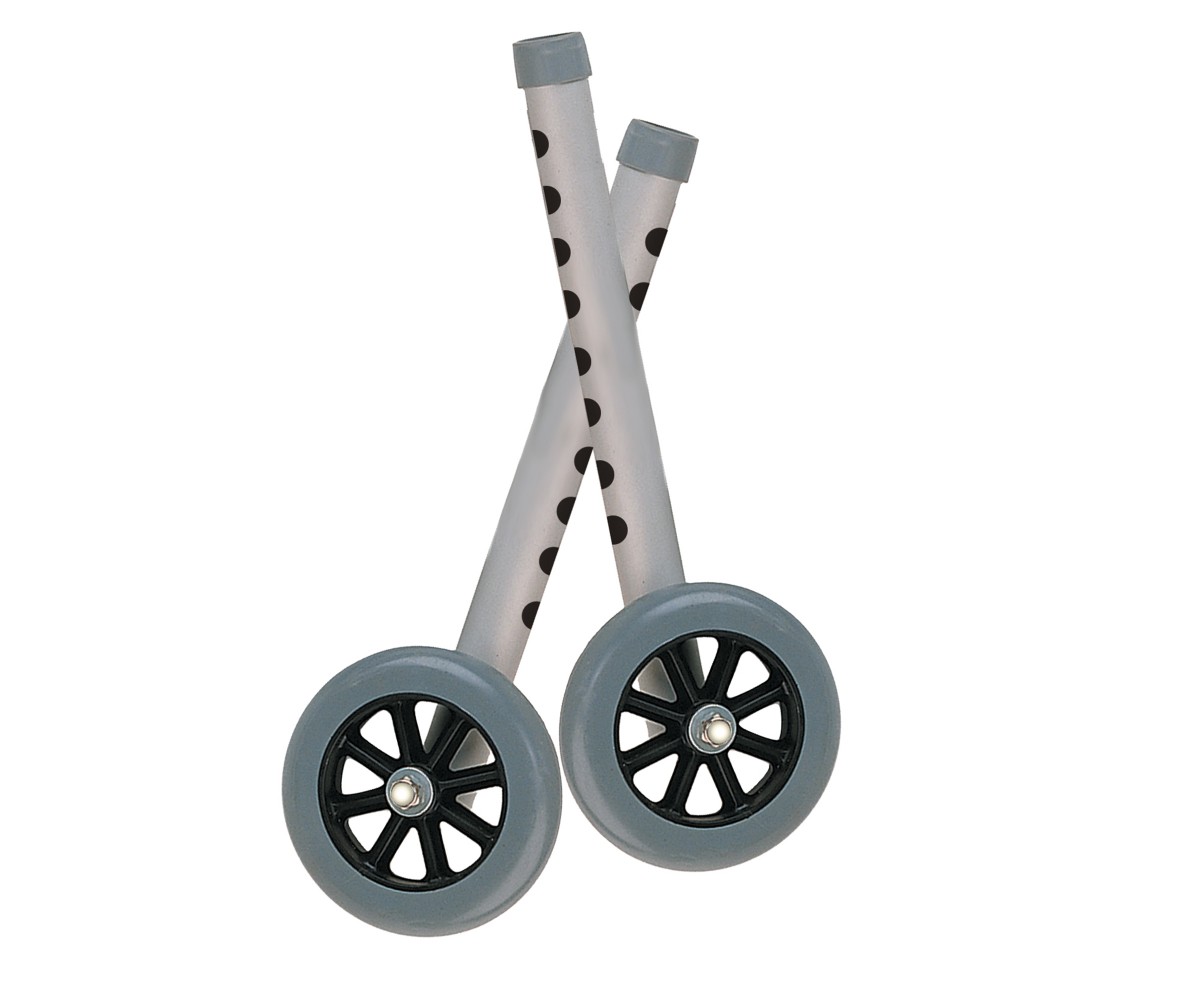 Extended Height 5" Walker Wheels and Legs Combo Pack