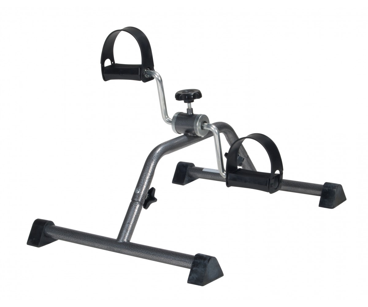 Exercise Peddler with Attractive Silver Vein Finish