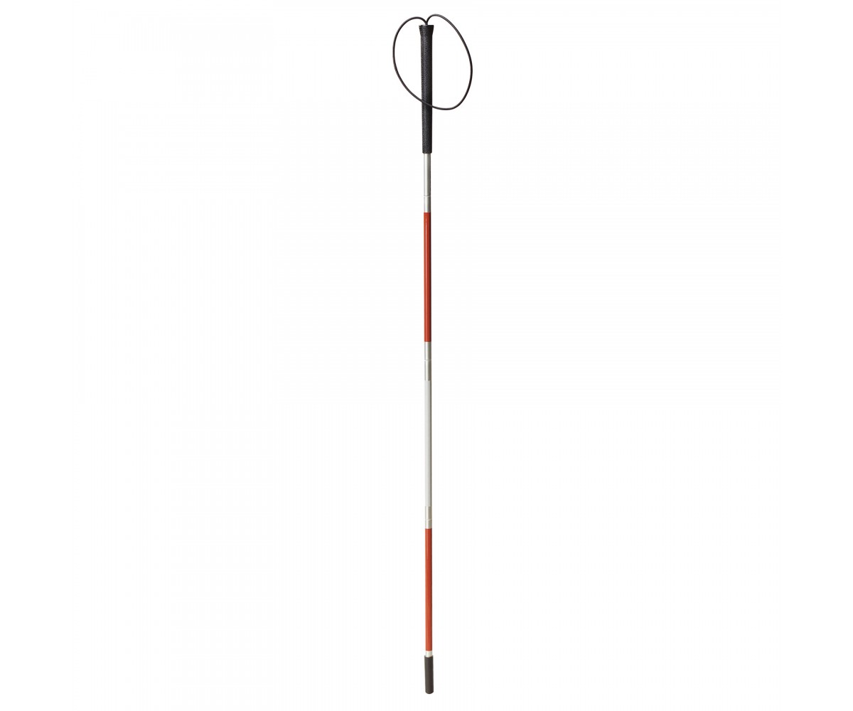 Folding Blind Cane with Wrist Strap