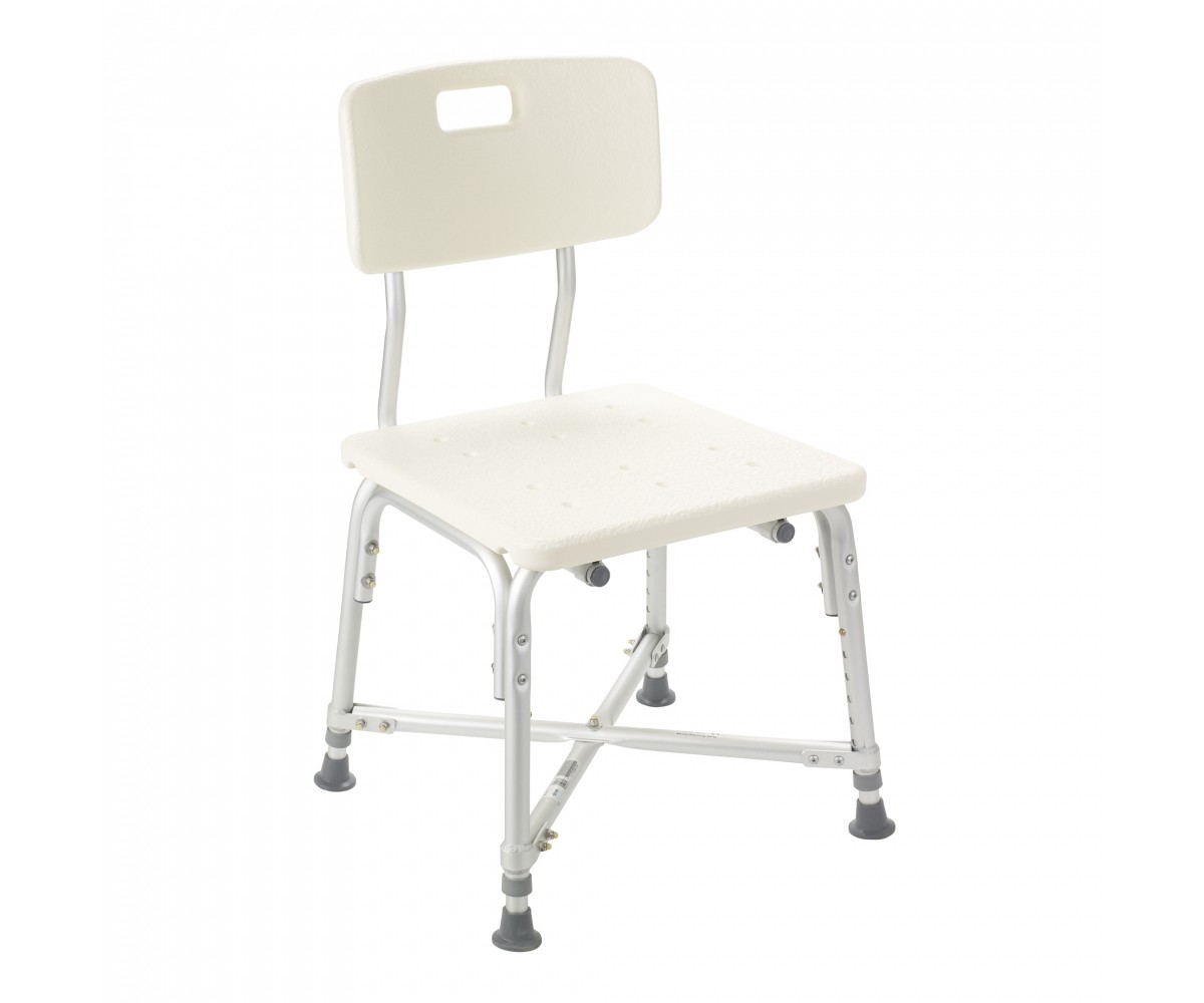 Heavy Duty Bariatric Bath Bench with Back