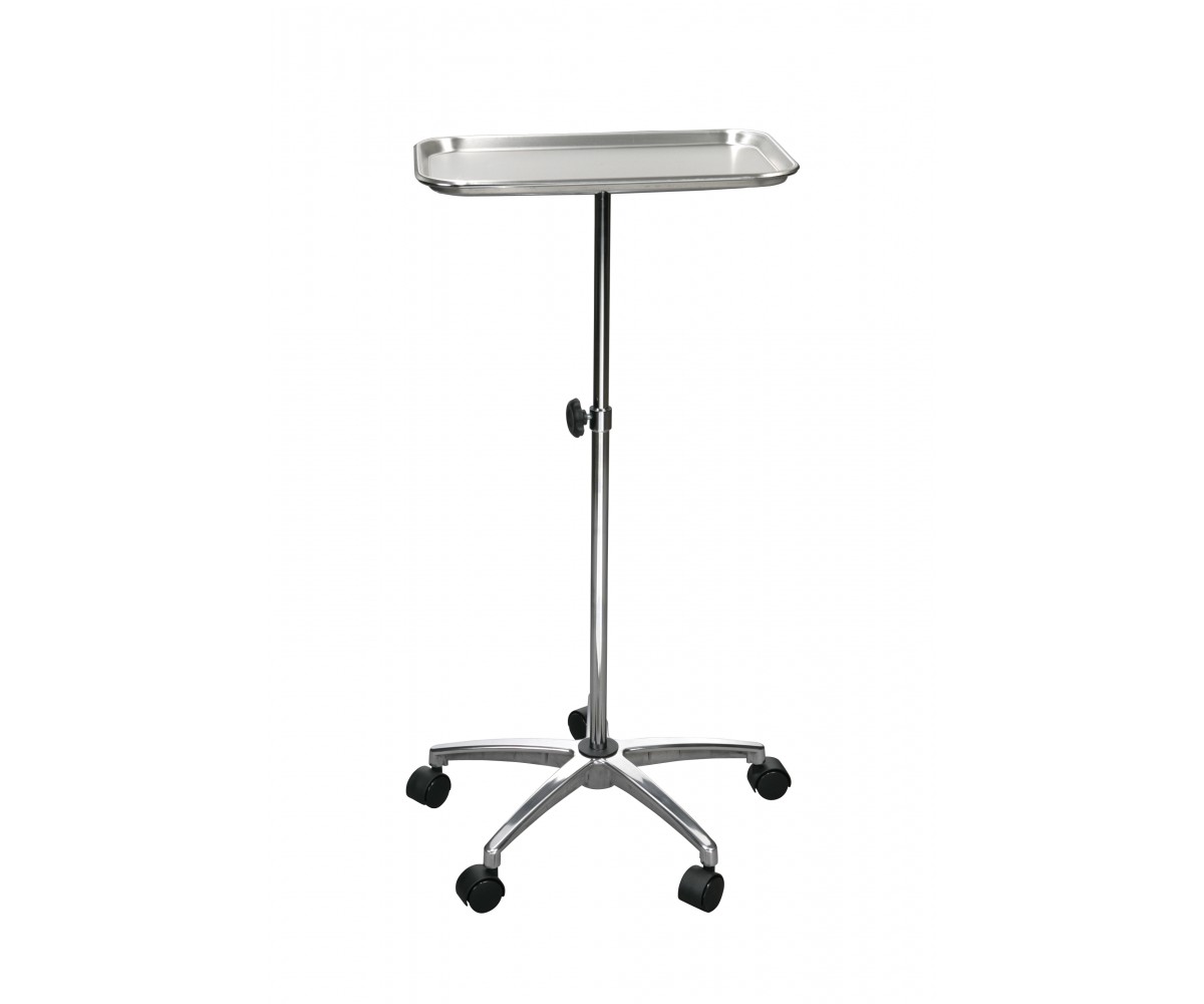 Mayo Instrument Stand with Mobile 5" Caster Base