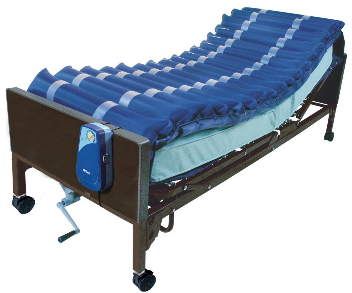 5" Med Aire Low Air Loss Mattress Overlay System with APP