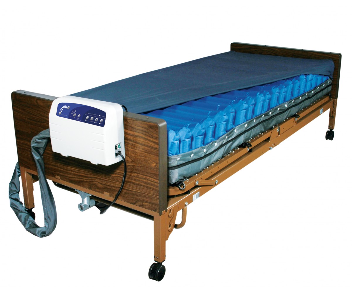 Med Aire Low Air Loss Mattress Replacement System with Alarm