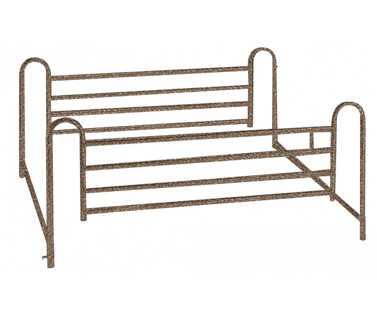 Full Length Hospital Bed Side Rails
