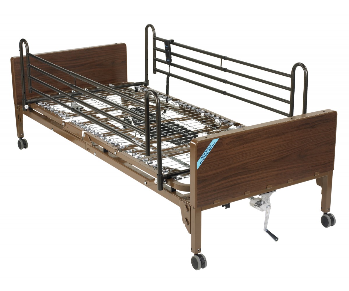 Semi Electric Bed with Full Rails