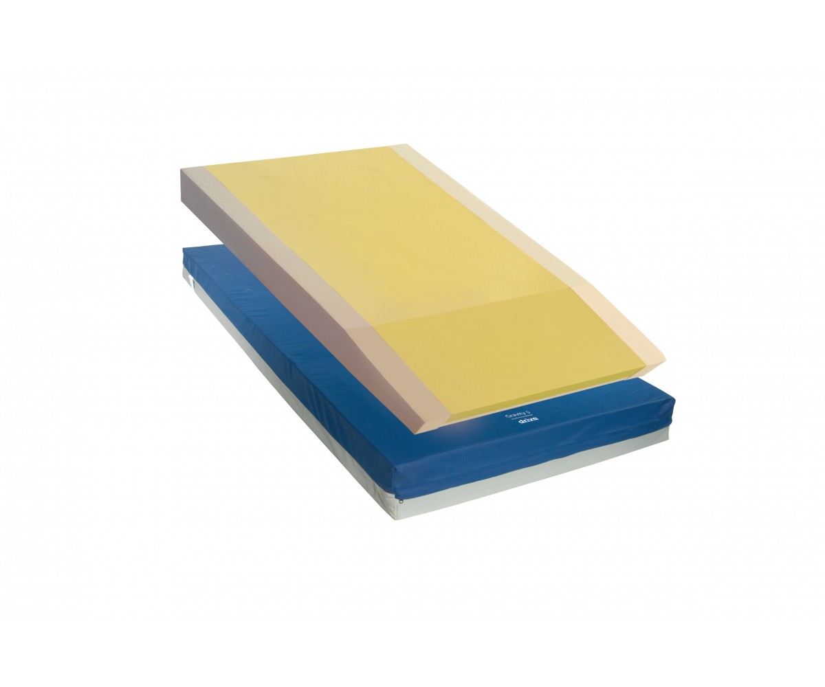 Gravity 9 Long Term Care Pressure Redistribution Mattress with Elevated Perimeter