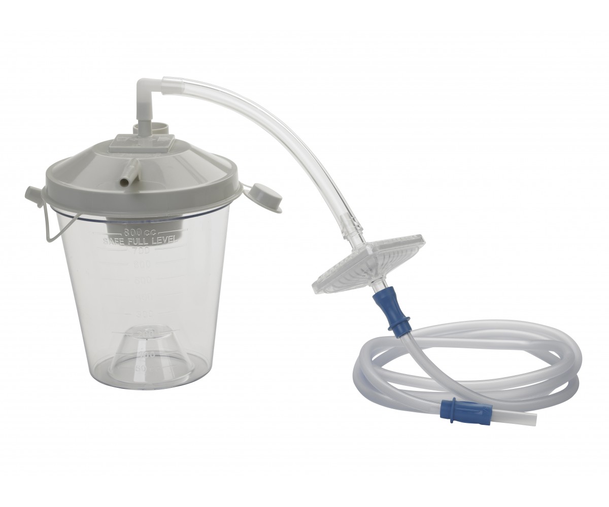 Universal Suction Machine Tubing Canister and Filter Replacement Kit