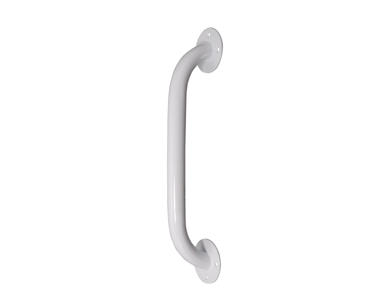 White Powder Coated Grab Bar