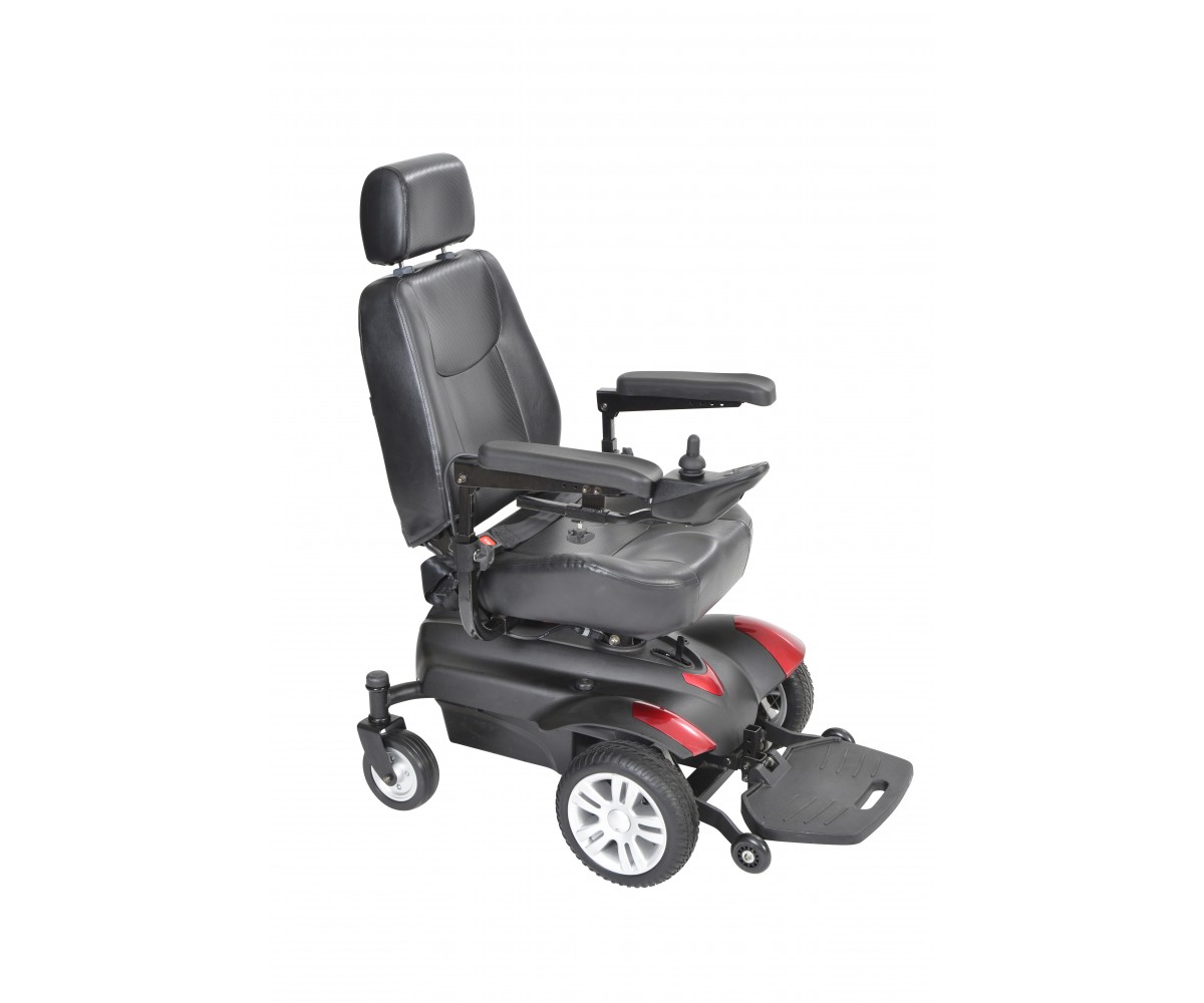 Titan Front Wheel Power Wheelchair 18" Vented Captain Seat