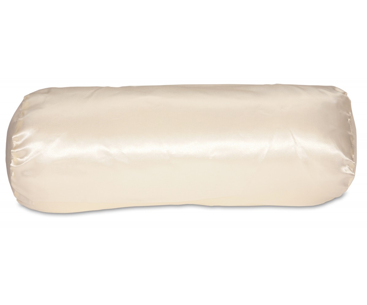 Satin Pillow Case for Soft Cervical Pillow Beige