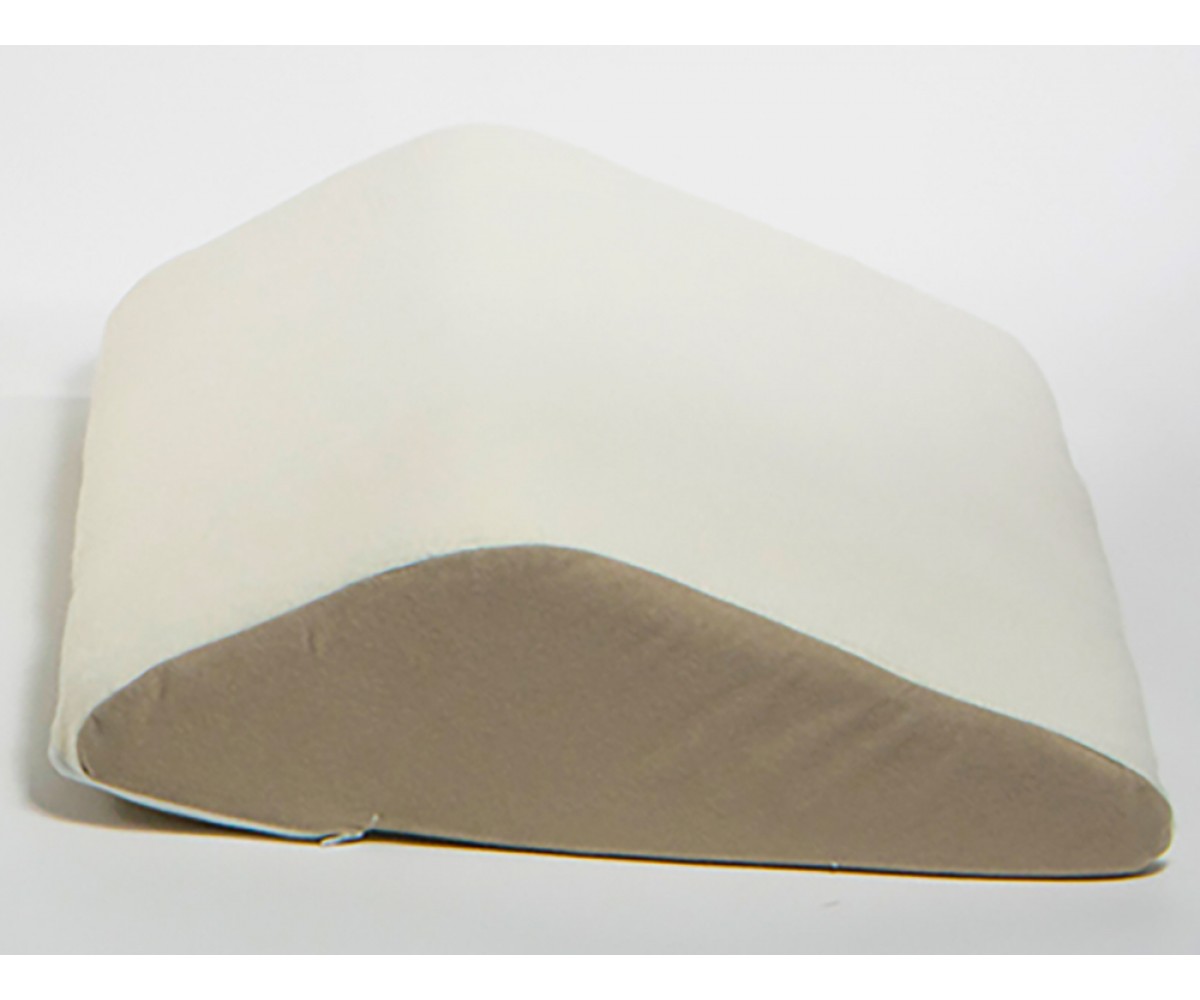 Sloped knee top lift pillow