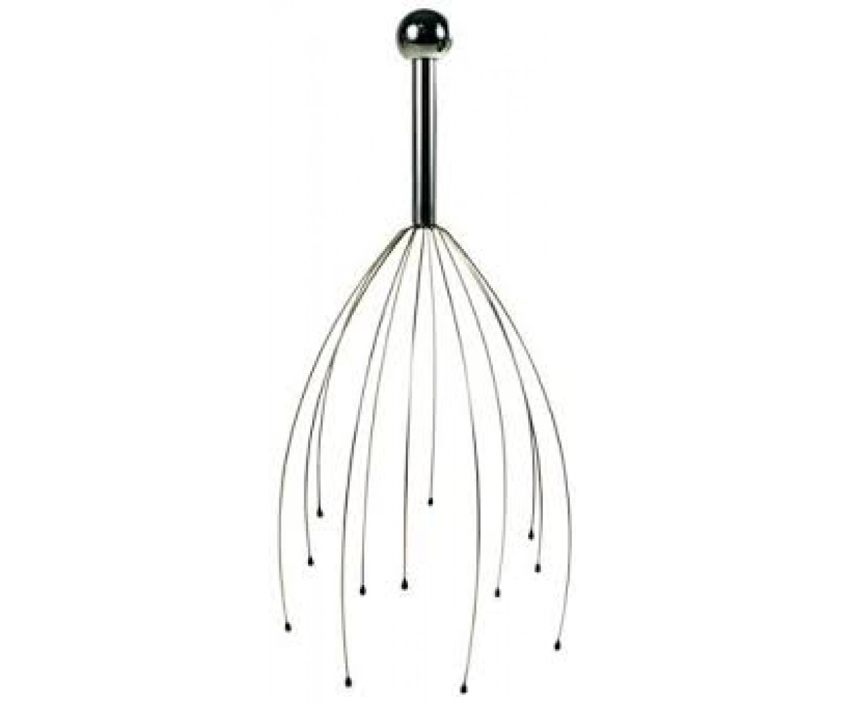 Deluxe Comfort Portable Hand Held Scalp Head Massager