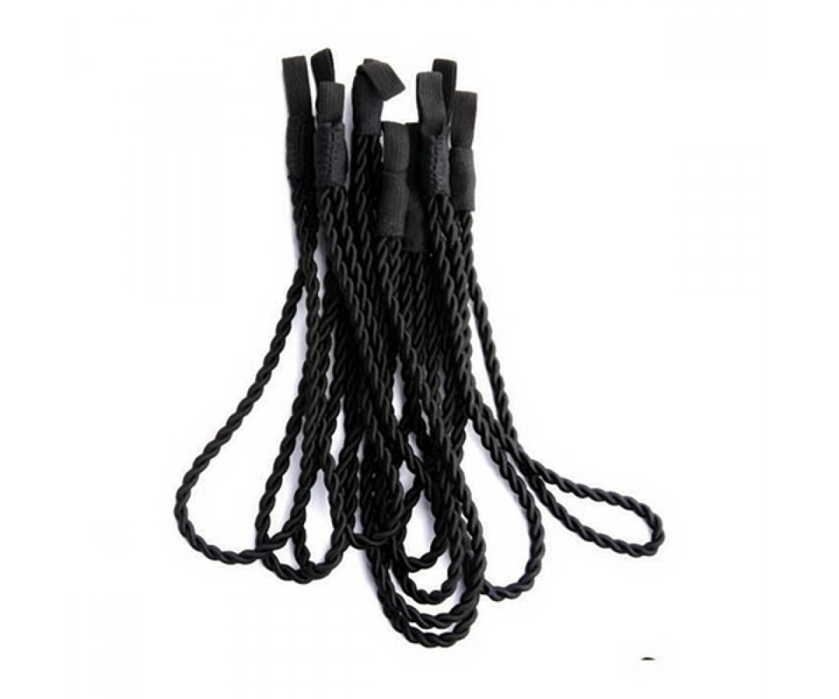 Wrist Strap With Elastic Loop 10/ Bag - Black