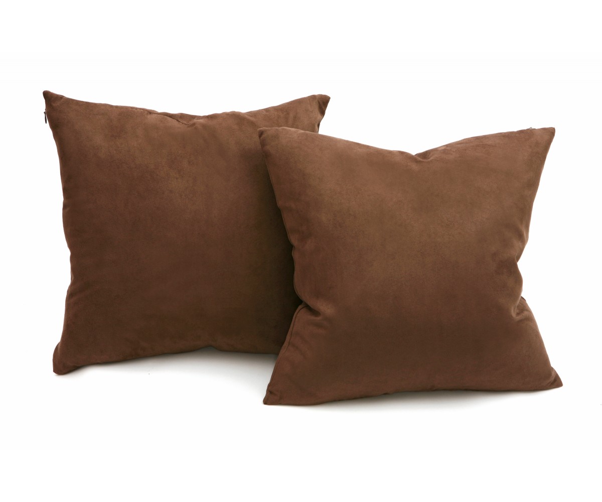 Deco throw pillow Micro Suede Fabric