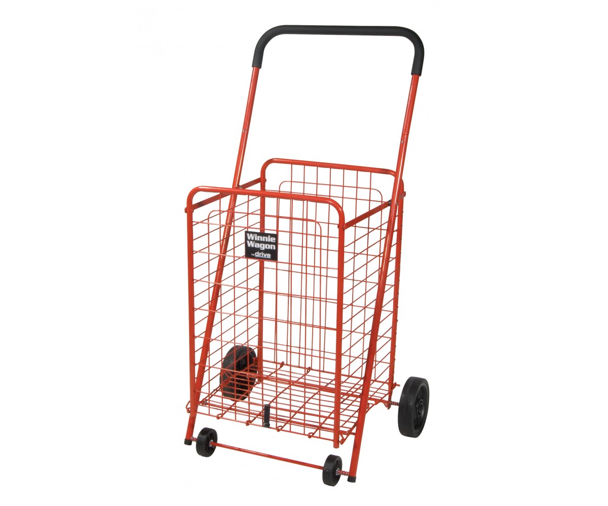 Red Winnie Wagon All Purpose Shopping Utility Cart