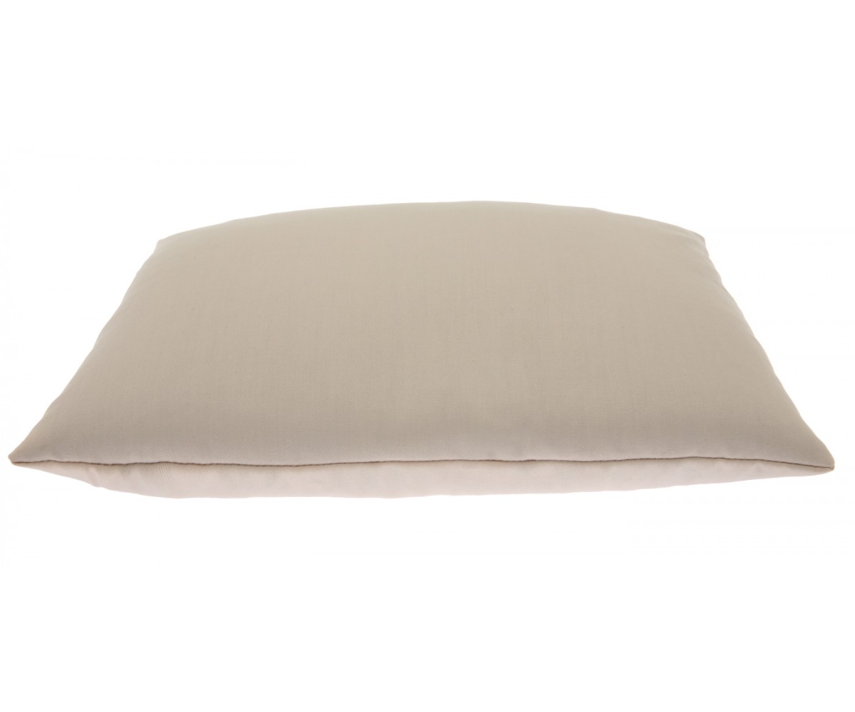 Deluxe Comfort Organic Buckwheat Hull Bed Pillow, 19