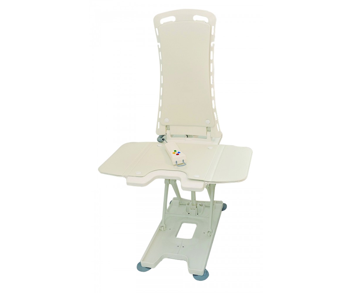 White Bellavita Auto Bath Tub Chair Seat Lift