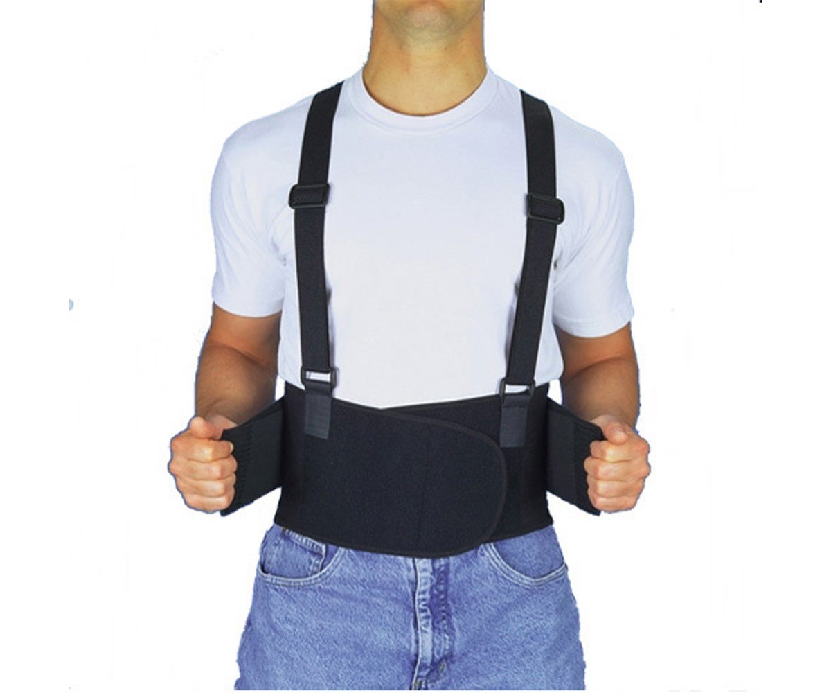 DeluxeComfort Back Brace industrial Back Support With Shoulder