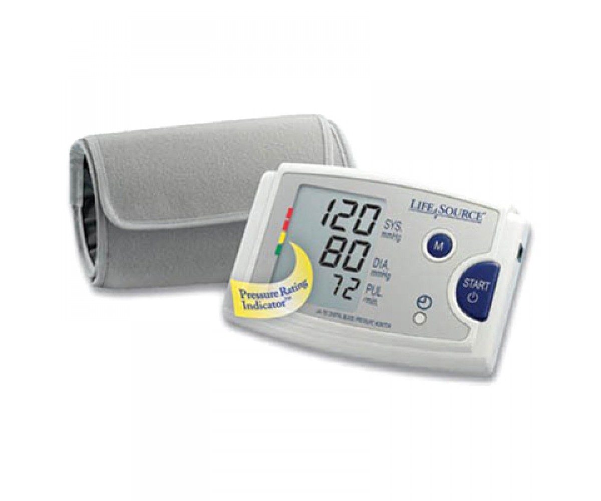 Lifesource UA-787v Quick Response Auto Inflate Blood Pressure Monitor With EasyCuff