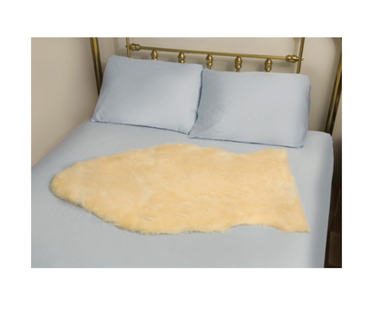 Mabis Deluxe Natural Sheepskin