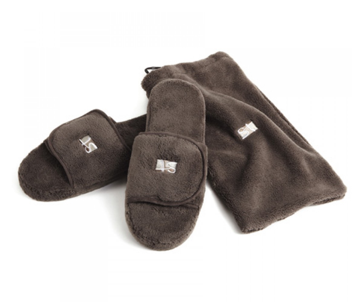 DeluxeComfort.com Velura TM Slippers - Adjustable Anti - Skid ...