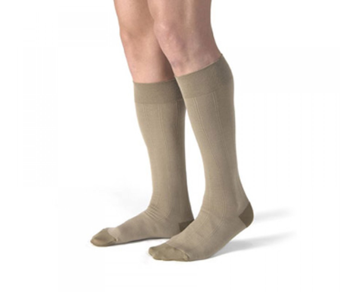DeluxeComfort.com Jobst For Men Moderate 15 - 20 Mmhg Casual Knee High ...