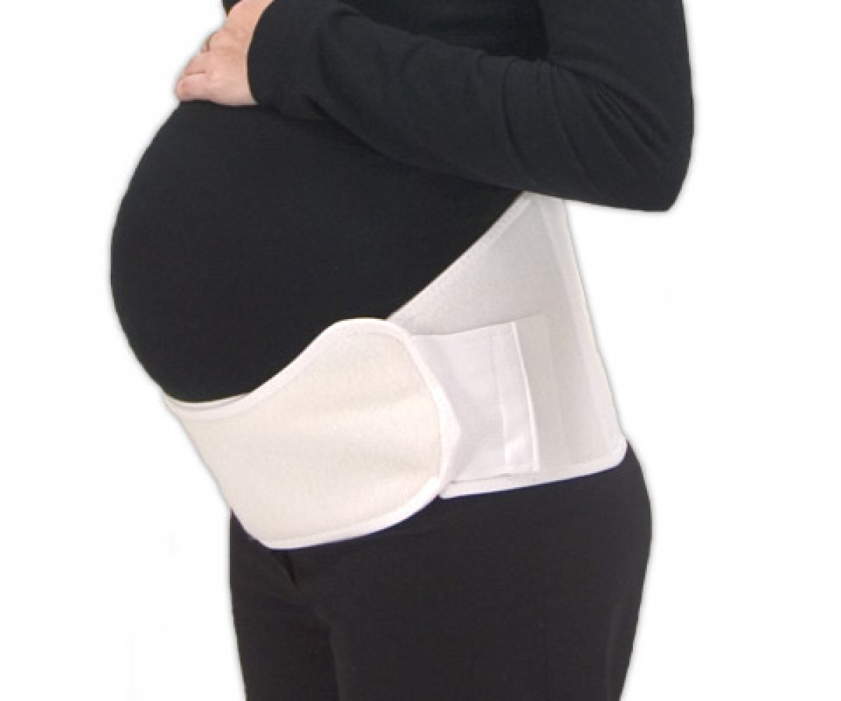 Core Products Maternity Belt, White, XXL