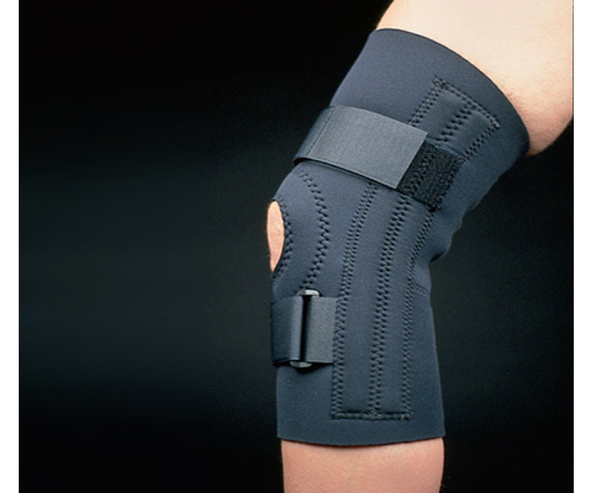 Standard Neoprene Knee Support, Blue - Small