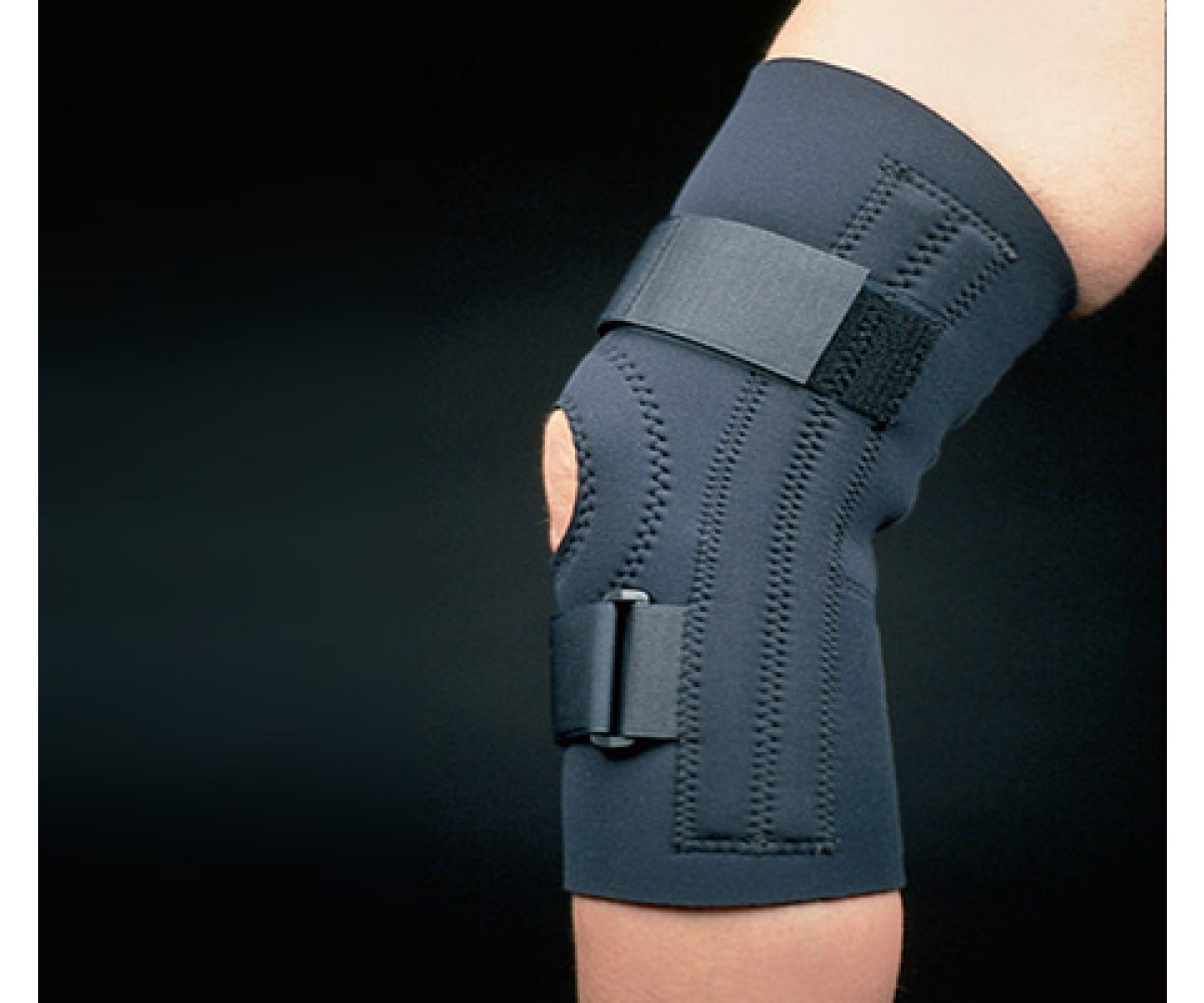 Standard Neoprene Knee Support, Blue - Medium