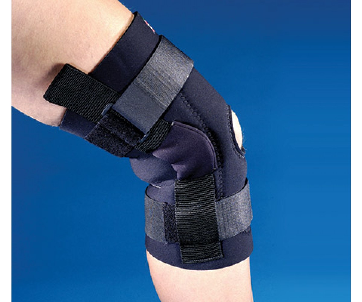 Deluxe Neoprene Knee Support, Black - Medium