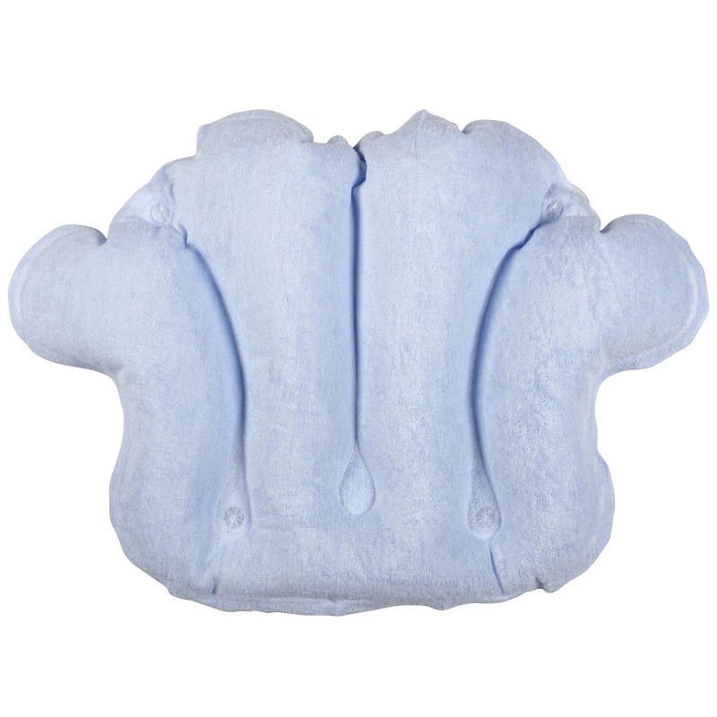 DeluxeComfort Terry Bath Pillow Sky Blue Deluxe Comfort