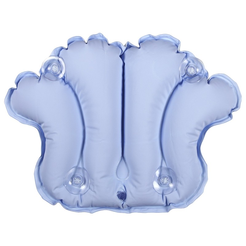 DeluxeComfort Terry Bath Pillow Sky Blue Deluxe Comfort