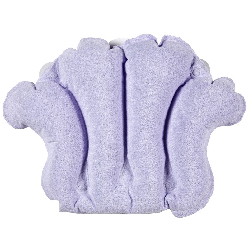 Terry Bath Pillow Purple