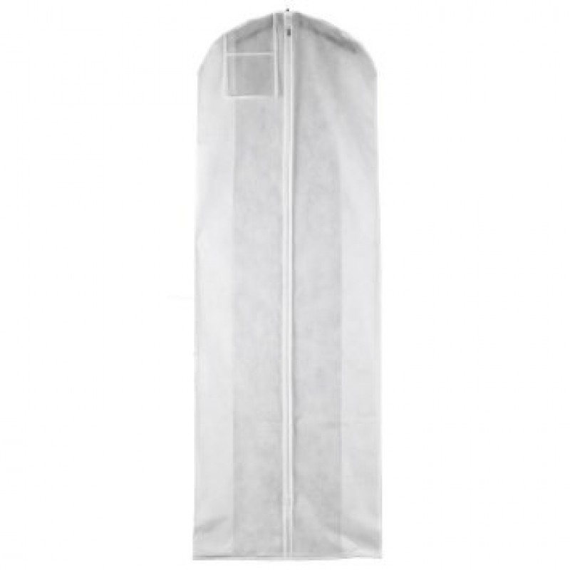 White Breathable Wedding Dress Gown Garment Bag